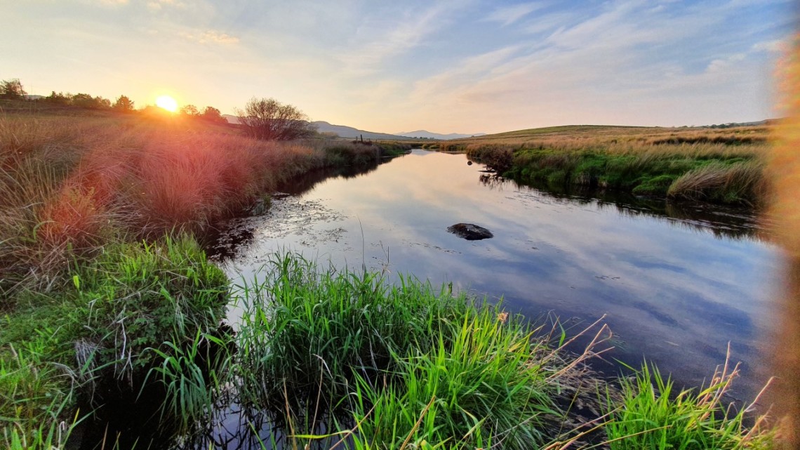 Sunset on the Eden - MJ from Dolgellau